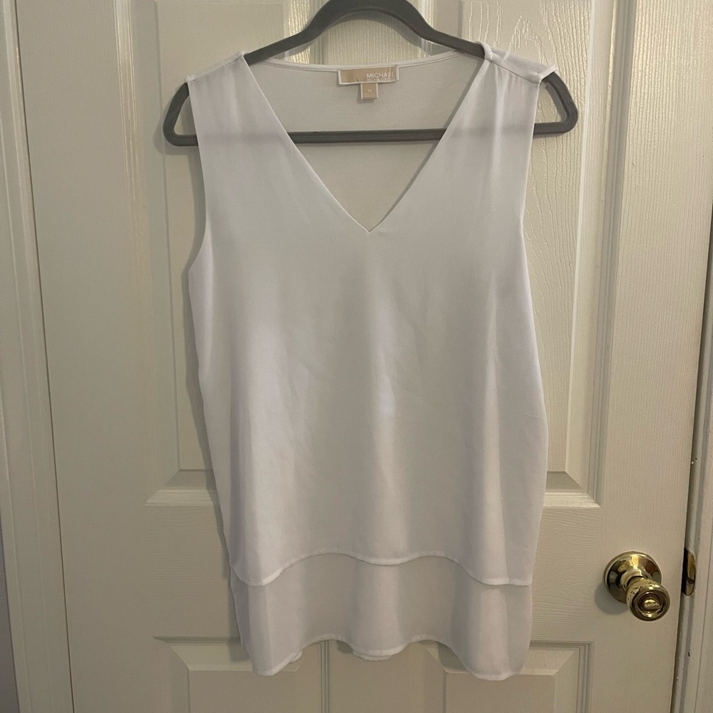 Michael Kors White Tank Top